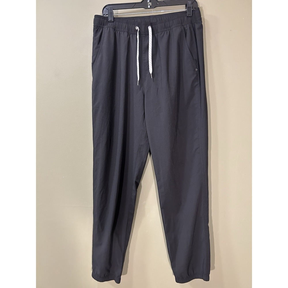 Vuori Kore Jogger Pants Relaxed Fit Med Black Performance Training Men 32x28